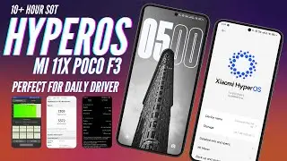 HyperOS Beta Update: Mi 11X Poco F3 - Redefining Battery Backup with Over 10 Hours SOT!