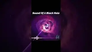 Sound Of A REAL Black Hole - Recorded By Chandra X-Ray Observatory #shorts #blackhole