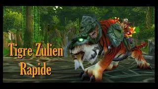 Tigre zulien rapide - Elite monture wow (Swift Zulian Tiger)