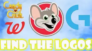 FIND the LOGOS *How to get ALL 4 NEW Logos* CANDY CRUSH CHUCK E. CHEESE WALGREENS LOGITECH! Roblox