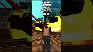 Evolution of GETTING OUT OF A FLIPPED CAR in GTA #shorts #gaming #gta #gta5 #trendingshorts #gta6