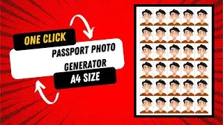 THE BEST - A4 Passport Photo Sheet Generator