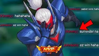 ENEMY THOUGHT MY SABER WAS TRASH (they underestimated my saber)