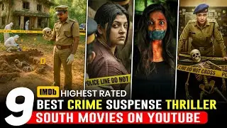 Top 9 Best South Indian Crime Thriller Movies in Hindi | South Murder Mystery Movies in Hindi 2025