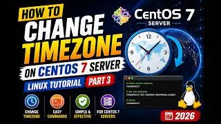 Change timezone of Centos server (Linux part 3)