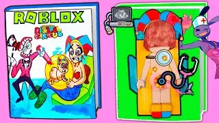 🎪Paper DIY 🎪 Pop The Pimples AMAZING DIGITAL CIRCUS | Pomni Blind Bag ASMR GAME BOOK  Pomni Pregnant