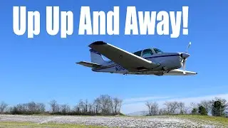 TURBULENT Flight to Lunch! | Beechcraft Bonanza (ATC Audio)