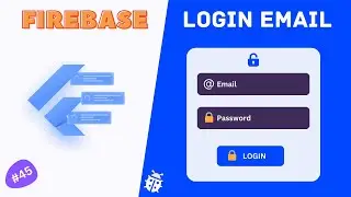 Firebase Login with email and password | Flutter with Firebase 