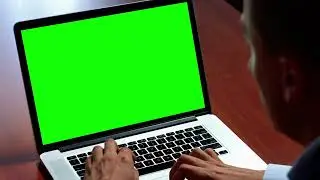 । Copyright-free, No copyright, Royalty-free stock footage, green screen video for youtube | Laptop