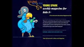 Young Spark Magazine home page This week
