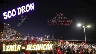 DRON GÖSTERİSİ | İZMİR CUMHURİYET MEYDANI |30 AĞUSTOS ZAFER BAYRAMI | 2024 | [4K]