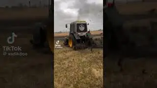 МТЗ 82 дає боком
