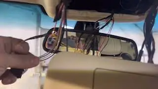 Установка видеорегистратора на #rangerovervogue 2006-2008 своими руками.