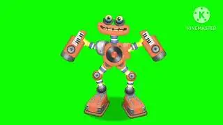 Rare Wubbox Idle Green Screen