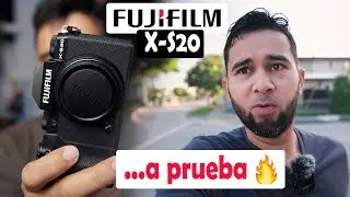 Fujifilm X-S20 🔥[pruebas de AUNTOENFOQUE Y ESTABILIZADOR]🔥
