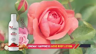 Unlock Radiant Skin with Oneway Happiness Rose Body Lotion - Perfect for All Skin Types