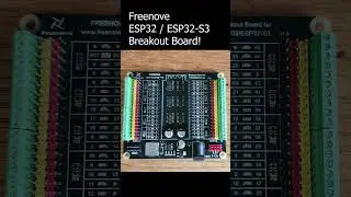 ⚡ ESP32-S3 Freenove Breakout Board in 16 Seconds! #Shorts #arduino
