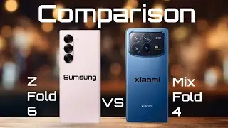 Samsung Z Fold 6 vs Xiaomi Mix Fold 4: The ULTIMATE Foldable Showdown! 