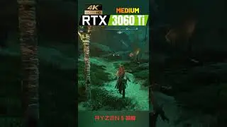 [4K] Horizon Zero Dawn | RTX 3060 Ti Medium
