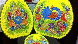 Painting on wood, or Hello to the rehabilitation center of disabled people KROK city Kaluga