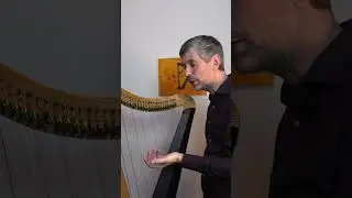 I bought a new harp! Regulating the levers... 