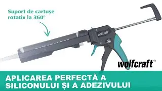 Cea mai bună solutie pentru aplicarea siliconului și a adezivilor | wolfcraft