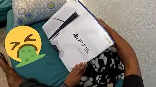 COMPREI A CARNIÇA DO PS5 SLIM (e uns acessórios)