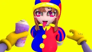 Jax Kissing Cat Girl Pomni💋, But it Drained the Poison?! | THE AMAZING DIGITAL CIRCUS Animation