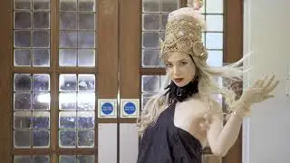 Model video portrait during London Fashion Week | Lilly