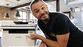 קומפקטית, מהירה וחסכונית | מדפסת משרדית Pantum BM2300AW