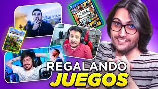 *REGALANDO JUEGOS A YOUTUBERS FAMOSOS*