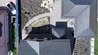 Реализация ландшафтного проекта, планировка и развоз грунта вручную.