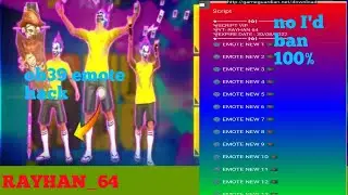 ob39 emote hack || no I'd ban 100% || by @RAYHAN_64