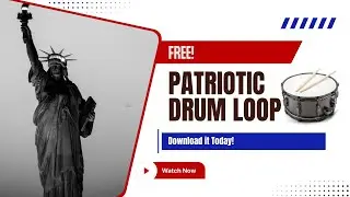 🇺🇸 FREE Patriotic Drum Loop – Instantly Download & Use