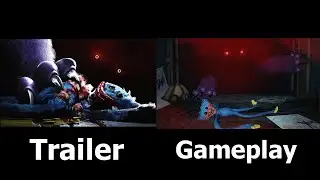 Trailer Vs. Gameplay Сomparison - Poppy Playtime: Chapter 3 fanmade (MotyaGamesTV)
