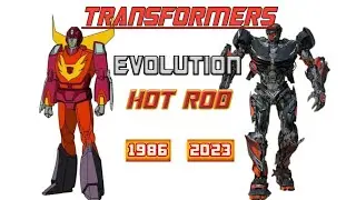 HOT ROD: Evolution in Cartoons, Movies and Video Games (1986-2023) | Transformers