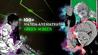 JJK Manga Animations Green Screen
