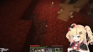 Haachama "Really big pig" with screams [HololiveEN Server]