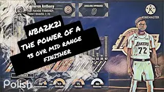 NBA 2K21 - MY 93 OVERALL MID RANGE FINISHER IS UNSTOPPABLE
