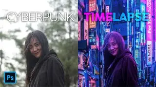 Tutorial CYBERPUNK Photoshop
