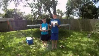 Jaidon and Donovan Abdo ALS Ice Bucket Challenge