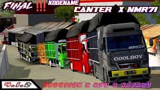 FINAL‼️SHARE KODENAME NMR71 & CANTER BUDESIGN x KPH x NAJAKU ||UPDATE BUSSID 4.1.2