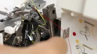 Singer Overlock S14-78 Threading Guide: 4 Thread Overlock
