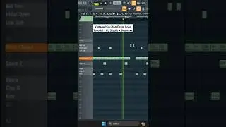 Vintage Hip-Hop Drum Loop Tutorial | FL Studio x Drumaxx