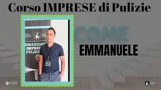 Corso Impresa di Pulizie: Emmanuele addetti alle pulizie