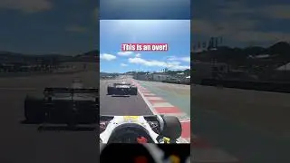 When your CEO gets caught in a F1 takeover battle! 🏎️💨