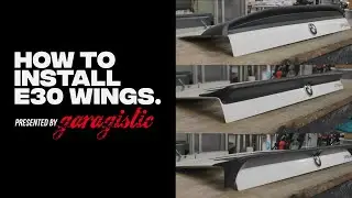 How To Install a Wing/Spoiler on Your E30 | Mtech 1, Mtech 2, & Alpina