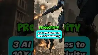 🤖 3 AI Websites To 10X Your Productivity #websites #aitools #aitechnology