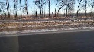 Еду в мороз на фюдже под душевный музон