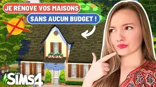 I renovate YOUR houses WITHOUT ANY BUDGET 💲 SIMS 4